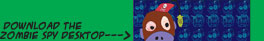 zim zam the zombie chimp spy desktop